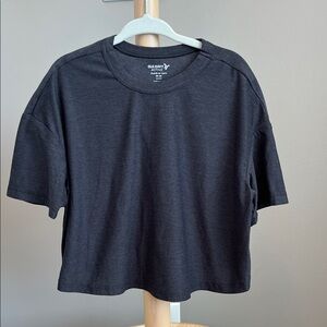 ⭐️⭐️ PICK 5 / $20 Old Navy Active Girls Charcoal Cropped Tee XS 5